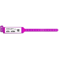 Precision Dynamics Identification Wristband Sentry® Bar Code LabelBand® Barcoded Band Permanent Snap Without Legend - M-495392-3632 - Box of 500