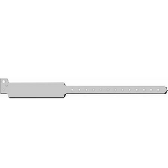 Precision Dynamics Identification Wristband Sentry® SuperBand® Write On Band Permanent Snap Without Legend - M-313868-3328 - Box of 500