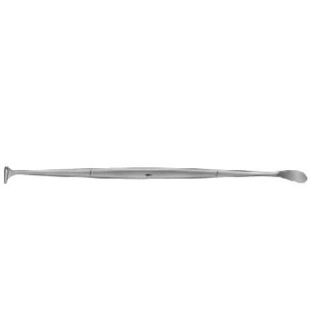 Aesculap Tonsil Dissector / Pillar Retractor Aesculap® Hurd 9.25 Inch 12 mm Tip Double Ended Smooth and Slightly Sharp Rounded - M-709069-4470 - Each - Axiom Medical Supplies