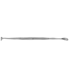 Aesculap Tonsil Dissector / Pillar Retractor Aesculap® Hurd 9.25 Inch 12 mm Tip Double Ended Smooth and Slightly Sharp Rounded - M-709069-4470 - Each - Axiom Medical Supplies