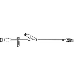 ICU Medical Extension Set 8 Inch Tubing DEHP-Free - M-540319-4371 - Case of 50