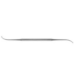 V. Mueller Frontal Ostium Seeker 8-1/4 Inch Satin Finish, Double Ball-ended, Curved - M-813274-2508 - Each