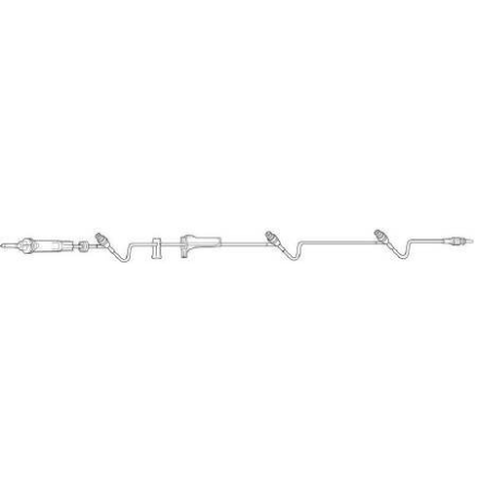 Baxter Primary Administration Set Clearlink™ 10 Drops / mL Drip Rate 110 Inch Tubing 3 Ports - M-444063-3675 - Each