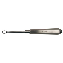BR Surgical Dermal Curette BR Surgical Piffard 6-1/4 Inch Length Single-ended Hexagonal Handle Size 1, 3 mm Tip Straight Fenestrated Oval Tip - M-735393-3589 - Each