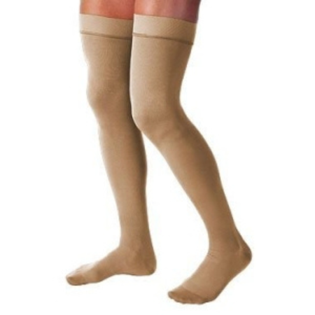 BSN Medical Compression Stocking JOBST® Relief® Thigh High Large Beige Closed Toe - M-676965-4551 - Pair