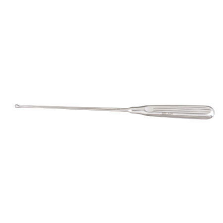 Miltex Uterine Curette Miltex® Sims 11 Inch Length Single-ended Hollow Handle with Grooves Size 5 Tip Sharp Loop Tip - M-462782-2280 - Each