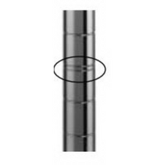 Intermetro Industries Stationary Post Super Erecta SiteSelect For Metroseal Shelving - M-1026946-4352 | Each