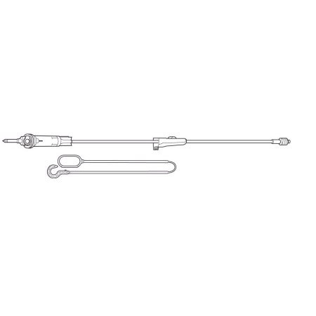 Baxter Medication Set Male Luer Lock NonDEHP - M-467614-4642 - Case of 48