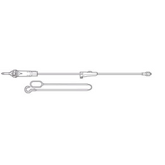 Baxter Medication Set Male Luer Lock NonDEHP - M-467614-4642 - Case of 48