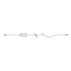 ICU Medical Extension Set LifeShield® 16.5 Inch Tubing 5.2 mL DEHP-Free - M-725042-2830 - Case of 48