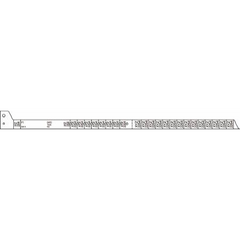 Precision Dynamics Identification Wristband Securline® Bloodband Permanent Snap Without Legend - M-450045-1224 - Case of 150