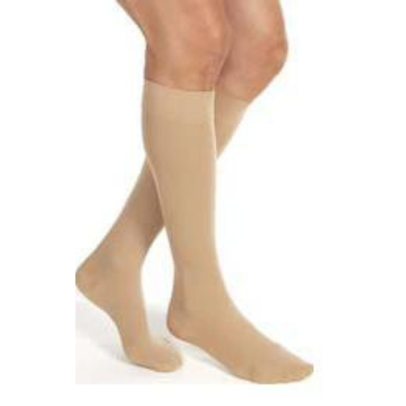 BSN Medical Compression Stocking JOBST® Relief® Knee High Medium Black Closed Toe - M-747760-3858 - Pair