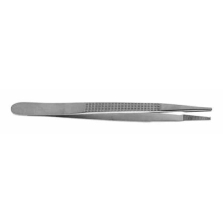 V. Mueller Tissue Forceps Bonney 6-3/4 Inch Length Surgical Grade Stainless Steel 1 X 2 Teeth - M-802494-1211 - Each