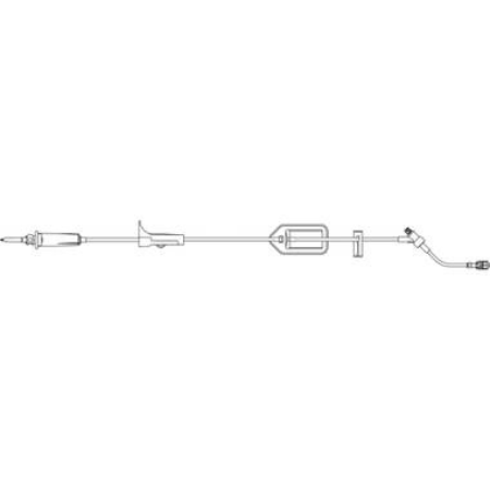 B. Braun Primary Administration Set 15 Drops / mL Drip Rate 91 Inch Tubing 1 Port - M-1083037-3025 - Case of 50