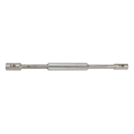 Miltex Bone Graft Impactor 8-3/4 Inch X 11 to 14 mm Stainless Steel, Double-ended - M-1010646-4035 - Each