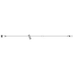 ICU Medical Extension Set 12 Inch Tubing Without Port 0.5 mL Priming Volume DEHP-Free - M-797244-3261 - Case of 50