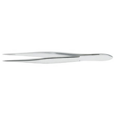 Splinter Forceps McKesson 3-1/2 Inch Length Office Grade Stainless Steel NonSterile NonLocking Thumb Handle - M-487594-2677 - Each