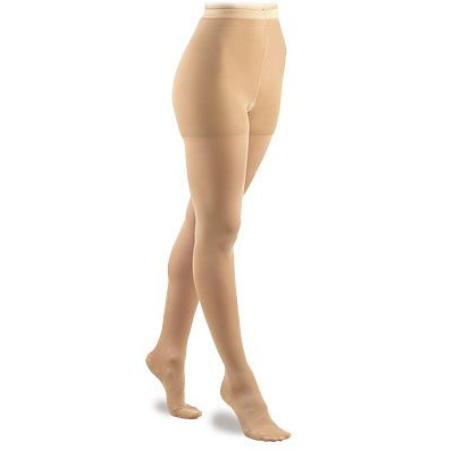 BSN Medical Compression Pantyhose JOBST® Activa Waist High Medium Beige Closed Toe - M-824268-1866 - Pair