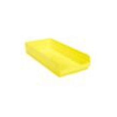 Akro-Mils Shelf Bin Akro-Mils® Yellow Industrial Grade Polymers 4 X 4-1/8 X 23-5/8 Inch - M-501560-1509 - CT/12 - Axiom Medical Supplies