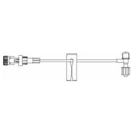 B. Braun Extension Set Safsite® 5 Inch Tubing 1 Port 0.53 mL Priming Volume DEHP-Free - M-197167-2421 - Case of 100