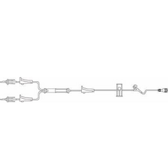 B. Braun Primary Administration Set BBraun 84 Inch Tubing 1 Port - M-307608-1098 - Case of 50