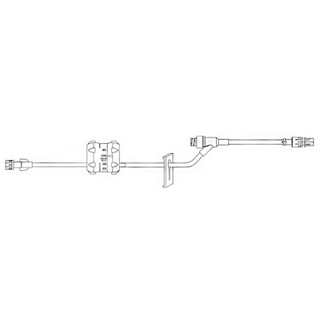 Becton Dickinson Extension Set 7 Inch Tubing 1 Port DEHP-Free - M-978610-4017 - Case of 50