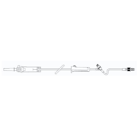 Baxter Primary Administration Set Clearlink™ 10 Drops / mL Drip Rate 92 Inch Tubing 1 Port - M-454175-4725 - Each