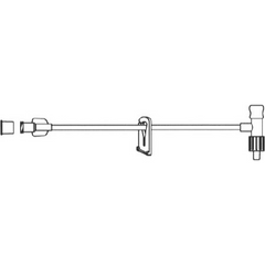 ICU Medical Extension Set 6 Inch Tubing 0.24 mL Priming Volume - M-388960-3205 - Case of 50