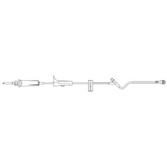 B. Braun Primary Administration Set BBraun 15 Drops / mL Drip Rate 73 Inch Tubing 1 Port - M-161983-1210 - Each