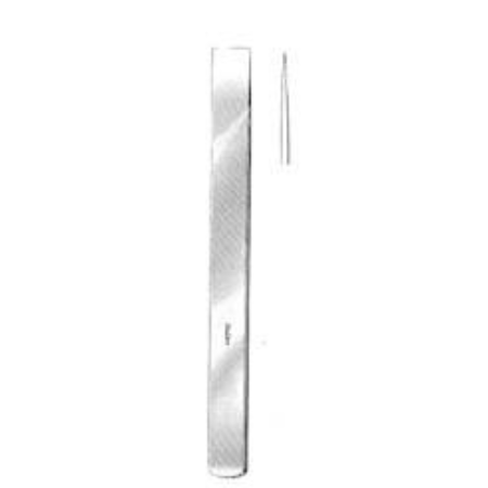 Miltex Osteotome Miltex® Swiss 8 mm Width Straight Blade OR Grade German Stainless Steel NonSterile 5 Inch Length - M-461805-3642 - Each