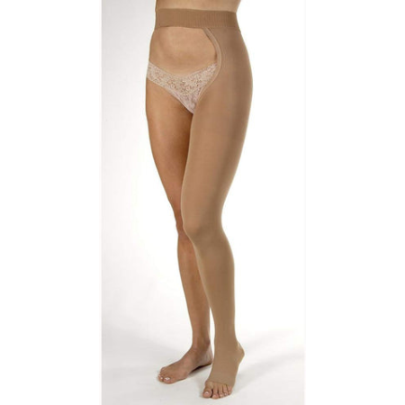 BSN Medical Compression Stocking JOBST Chap Style / Left Small Beige Open Toe - M-1083703-4296 | Pair