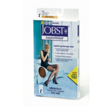 BSN Medical Compression Stocking JOBST UltraSheer Knee High Small Natural Closed Toe - M-553870-1538 | Pair