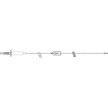 ICU Medical SECONDARY SET, 40" 0.2 MICRON FLTR (50/CS) - M-1087370-2069 - Case of 50