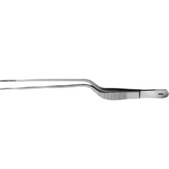 Aesculap Dissecting Forceps Jansen 160 mm Serrated Jaws, Bayonet Shaped - M-1079091-2769 - Each - Axiom Medical Supplies