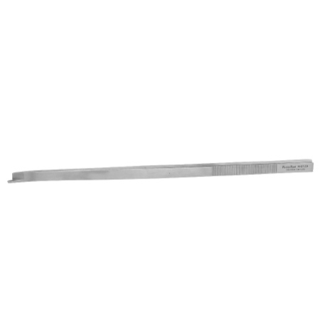 Miltex Osteotome MeisterHand® Neivert-Anderson Curved Left Blade with Guard OR Grade Stainless Steel NonSterile 8 Inch Length - M-565435-2566 - Each