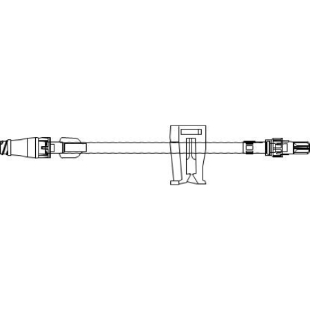 ICU Medical Extension Set 7 Inch Tubing 1 Port DEHP-Free - M-566727-2924 - Each