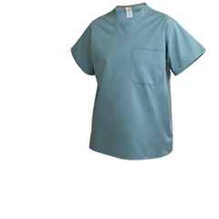 Standard Textile Scrub Shirt X-Small Pewter - M-1108846-1668 - Each