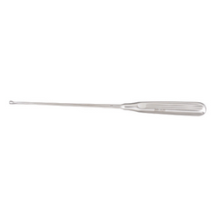 Miltex Uterine Curette Miltex® Sims 11 Inch Length Single-ended Hollow Handle with Grooves Size 6 Tip Sharp Loop Tip - M-249959-3714 - Each