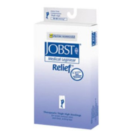 BSN Medical Compression Stocking JOBST® Knee High Small Beige Open Toe - M-700389-1782 - Pair