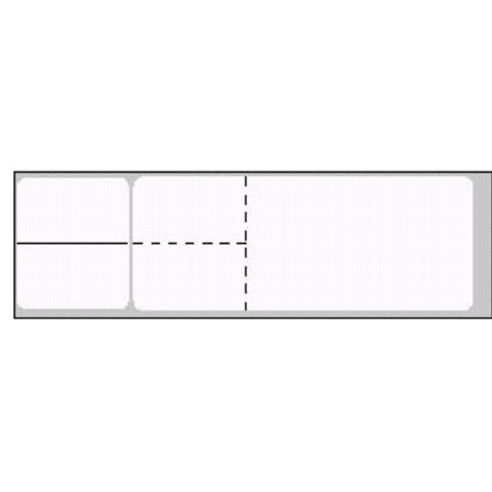 Precision Dynamics Blank Label Barkley® Multipurpose Label White 1-3/16 X 4-1/8 Inch - M-416736-2837 - Box of 2