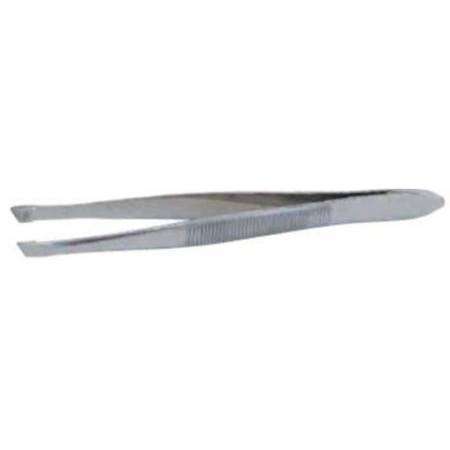 Graham-Field Tweezers Grafco® 3-1/2 Inch Length Stainless Steel NonSterile NonLocking Thumb Handle Straight Slanted Tips - M-246892-3179 - Each