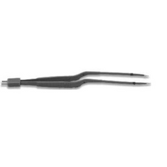 Integra Lifesciences Forcep Handle Isocool™ 6.6 Inch, Bipolar, Flat, Stainless Steel - M-691802-4629 - Each