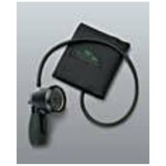 Welch Allyn Aneroid Sphygmomanometer with Cuff Tycos 1-Tube Pocket Size Hand Held Adult Large Cuff - M-264266-3146 | Each