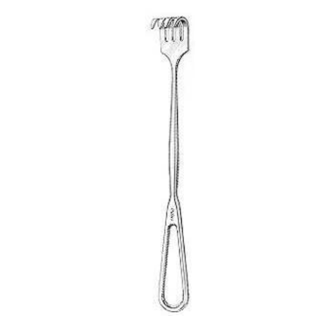 Miltex Retractor Miltex® 8-3/4 Inch Length OR Grade - M-477931-2375 - Each