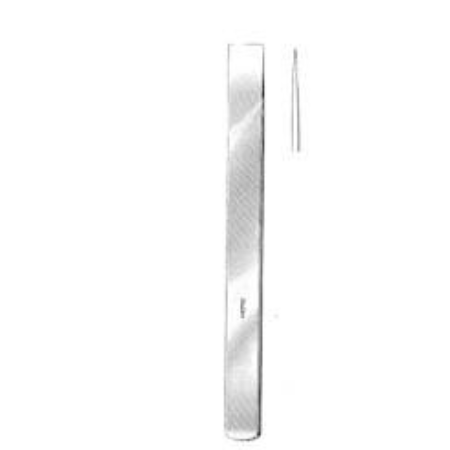 Miltex Osteotome Miltex® Swiss 10 mm Width Straight Blade OR Grade German Stainless Steel NonSterile 5 Inch Length - M-301887-2085 - Each