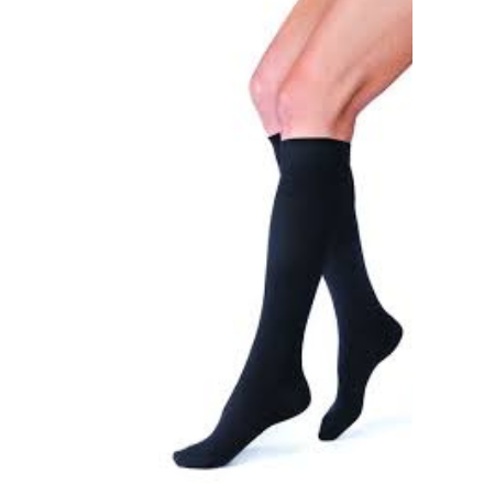 BSN Medical Compression Stocking JOBST Relief Knee High Small Black Closed Toe - M-1029802-1429 | Pair