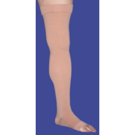 BSN Medical Compression Stocking JOBST Relief Thigh High Large Beige Open Toe - M-561308-1597 | Pair
