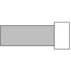 Cardinal Stockinette Impervious 12 X 48 Inch Polyester / Plastic NonSterile - M-269439-3170 - Case of 40
