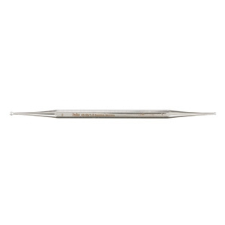 Miltex Excavator Curette Miltex® 5 Inch Length Single-ended Solid Octagon Handle 1.5 mm Tip Straight Fenestrated Round Cup Tip - M-500663-4700 - Each