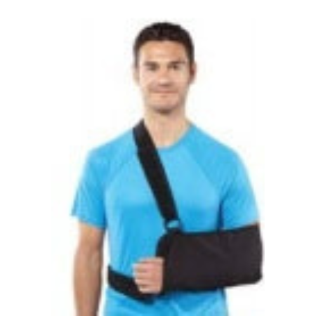 Breg SHOULDER IMMOBILIZER, DLX COTTON BLK 2XLG - M-1079973-2592 - Each